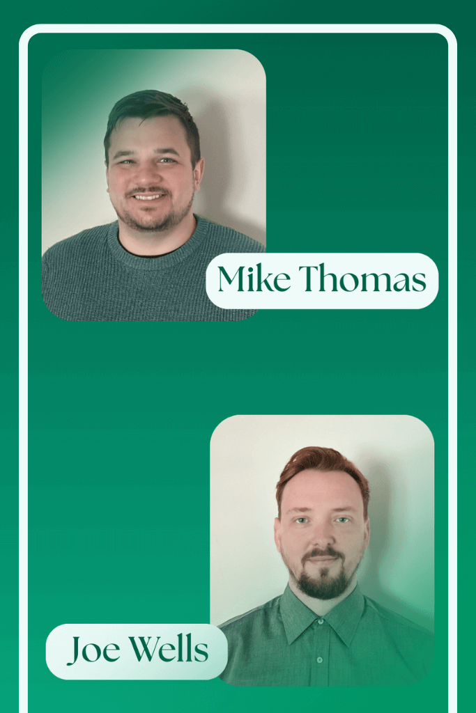Mike and Joe, business technology support